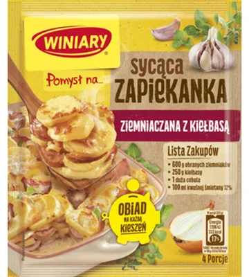 Productafbeelding van Winiary Aardappelgerecht met worst, 41 gram