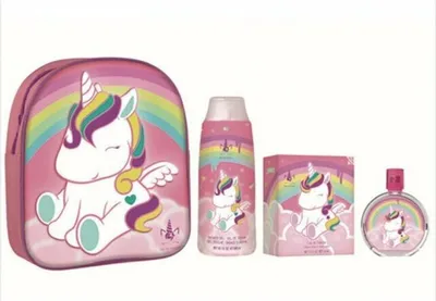 Produktbild von Cartoon Eau My Unicorn Eau De Toilette Spray 50ml Set 3 Artikel