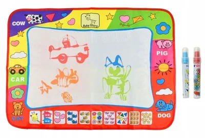 Produktbild von Iso Trade- Aqua doodle Wasserzeichenmatte ( 58x78cm.)