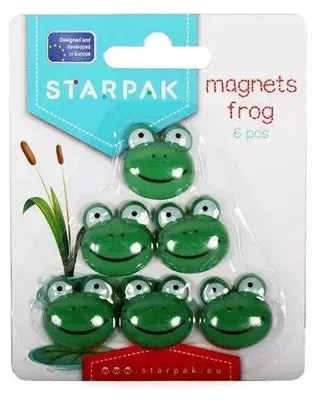 Obrázok produktu pre Žabí magnet, 6 kusov