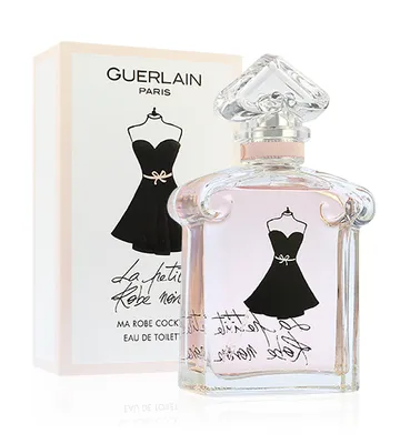 Obrázek produktu pro Guerlain La Petite Robe Noire, Ženy, 100 ml, Nedoplnitelná lahvička, Jasmín, Pomerančový květ, Růže, Jablko, Černý rybíz, Třešeň (ovoce), Jantar, Bílý mošus