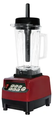 Productafbeelding van Saro JTC Omniblend V TM-800, tafelmodel blender, 2 liter, pulseerfunctie, 950 W, zwart, rood