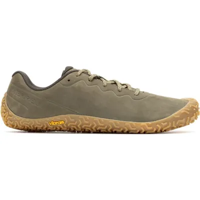 Zdjęcie produktu dla Merrell Męskie buty do biegania Loafers Vapor Glove 6 Leather Barefoot J067937 zielony