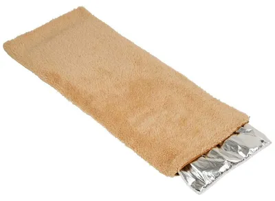 Obrázek produktu pro Kerbl 81561, Polštářový pelech, Vnitřní, Kočka, Hnědá, Obdélníkový, Monotónní