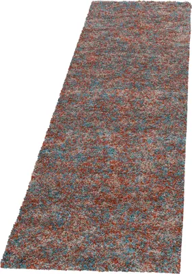 Produktbild von Teppich Läufer Wohnzimmer Terrakotta 80x250 Meliertes Design aus Polypropylen