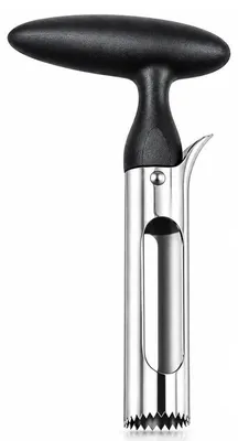Produktbild von Apfelkernausstecher, Apfelentkerner Edelstahl, apfelausstecher mit Scharfer Gezahnter Klinge, Obst Kerngehäuse Entferner, Küchenhelfer zum Schnellen Entkernen
