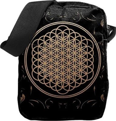 Obrázok produktu pre Bring Me The Horizon Flower of Life Taška cez rameno Black