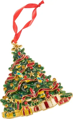Produktbild von Villeroy & Boch Winter Collage Accessoires Metallhänger Baum 12 cm