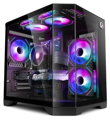 Produktbild von Vibox Gaming PC - AMD Ryzen 5 5500 4,2 GHz - Nvidia RTX 3050 6 GB - 16 GB RAM - 500 GB SSD - Windows 11 - WiFi 6 + Bluetooth 5.4