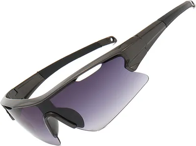 Image de INF Lunettes de soleil tendance avec monture et verres - Protection UV400 Gris