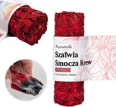 Produktbild von Drachenblut-Salbei | Aromaholik Ritualräucherwerk - Großes Bündel