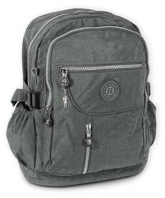 Obrázek produktu pro Taška Street nylonový batoh sportovní taška šedá 30x18x38 OTJ604K