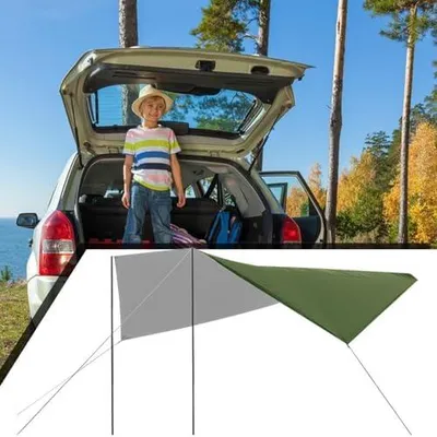 Produktbild von Fahrzeugmarkise, Sonnenschutz für den Außenbereich, wasserdicht, für Limousinen, Van, Wohnmobil, Angeln,, Busse, Automobil, SUV, LKW