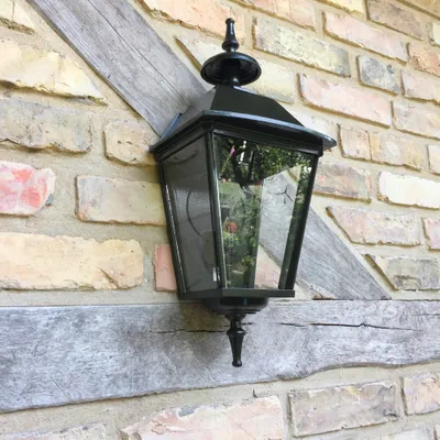 Produktbild von Außenleuchte „Triest“, Außenlampe, Haustür, Wandlampe, schwarz, 52cm
