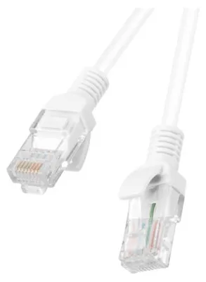 Image de Lanberg Patchcord Cat.6 Utp 1M Weiss Fluke Zertifikat