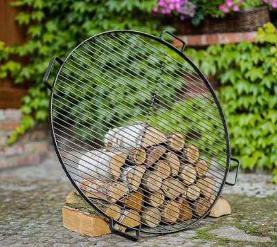 HARFINGTON Grillrost Rund Aus Edelstahl – Mit 20 Mm Füßen Für Backen, Dämpfen & Kühlen