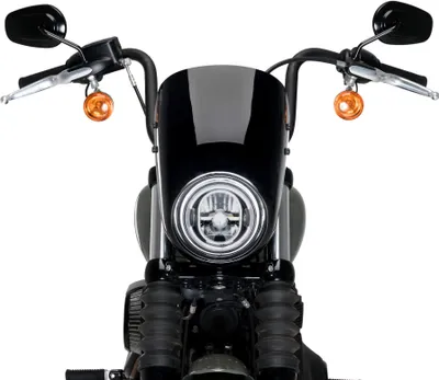 Produktbild von PUIG 21216N Anarchy passend fuer HARLEY DAVIDSON SOFTAIL STREET BOB FXBB Schwarz