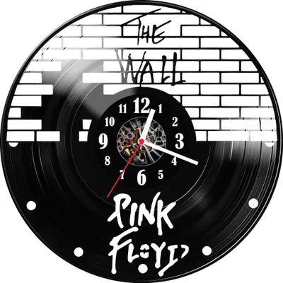Zdjęcie produktu dla Zegar ścienny z płyty winylowej Pink Floyd 39.14