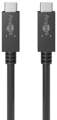 Produktbild von USB-C-Kabel, 1,5 m, schwarz