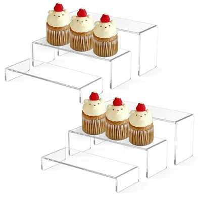 Productafbeelding van Set van 6 acryl displaystandaards voor decoratie