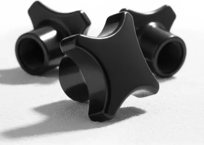 Produktbild von Ganter Kreuzgriff DIN 6335 Duroplast Form K 50 mm M 10 KU Inhalt 5 Stück