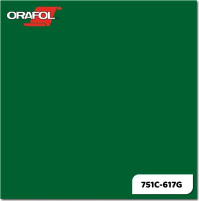 Produktbild von ORAFOL ORACAL 751C Meterware - 617 EMERALD in 63 x 100cm
