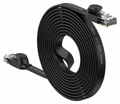 Produktbild von Baseus Ethernet RJ45, 1 Gbps, 10 m Netzwerkkabel (schwarz)