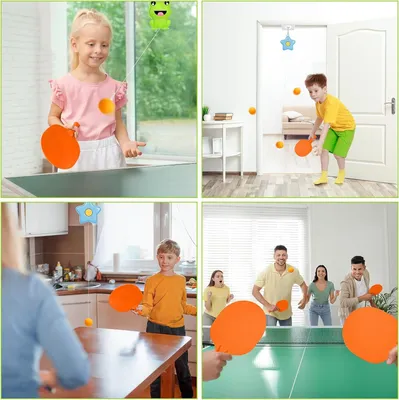 Produktbild von Verstellbarer Tischtennistrainer für Kinder - Hand-Auge Geschenk für Kinder