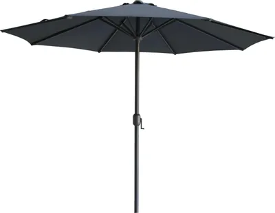 Produktbild von Primaster Sonnenschirm Kreta anthrazit/grau Ø 300 cm