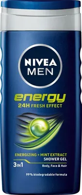 Obrázok produktu pre Sprchový gél pre mužov Energy, 250 ml