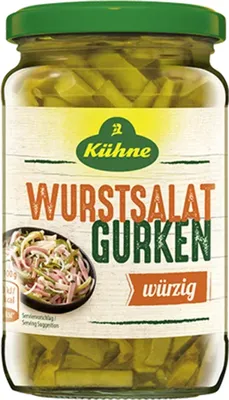 Immagine prodotto di Insalata di salsicce e cetriolini Kühne 330g