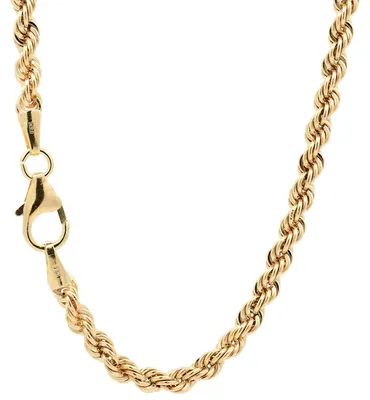Produktbild von Goldkette Kordelkette hohl Halskette Breite 2,7 mm - 585-14 Karat Gold