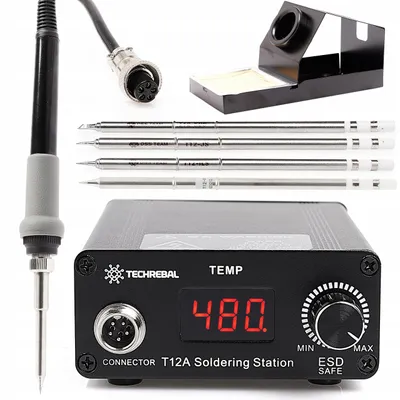 Obrázek produktu pro Techrebal T12A pájecí stanice 75W sada 4 hrotů