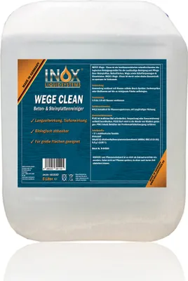 Produktbild von INOX® Wege - Clean hochkonzentriertes schnellwirkendes biologisches Reinigungsmittel 5l