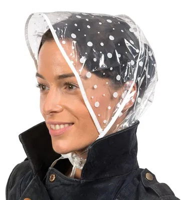 Image de Capuchon de pluie transparent Capuchon de pluie, transparent