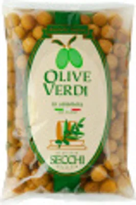 Produktbild von Grüne Oliven in Salzlake 1005 gr Oleificio Secchi