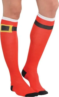 Produktbild von Kniestrümpfe Weihnachtsmann Socken Weihnachten