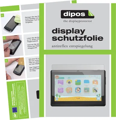 Produktbild von 2x Schutzfolie für XGODY T702 7 Zoll matt Displayschutzfolie Folie Display Schutz dipos