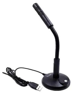 Produktbild von Equip USB-Tisch-Mikrofon, Tischmikrofon, -47 dB, 100 - 16000 Hz, 2200 Ohm, Kabelgebunden, USB