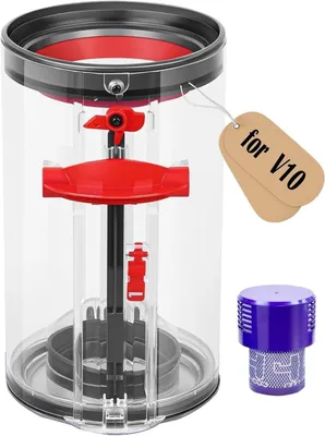 Ersatz-Staubbehälter für Dyson Cyclone V10 (lila)