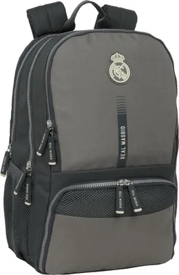 Produktbild von Schulrucksack Real Madrid C.F. Grau 30 x 42 x 17 cm