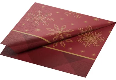 Zdjęcie produktu dla Duni Serwetki higieniczne Rhombus bordowe 3-warstwowe 33 x 33 cm 250 szt