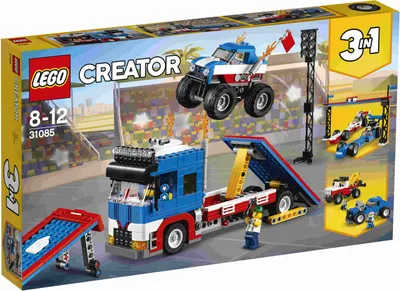 Obrázek produktu pro LEGO Creator Mobile Stunt Show, Sada na stavění, 8 rok/roky, 581 kusů, 1,11 kg