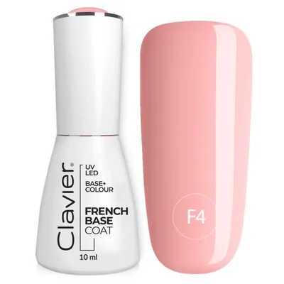 Zdjęcie produktu dla Clavier Luxury French Base Kolorowa baza hybrydowa F4 Cutie Pie, 10ml