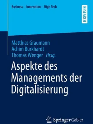 Obrázok produktu pre Aspekte des Managements der Digitalisierung