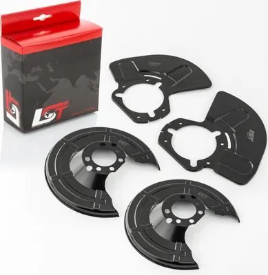 Produktbild von 4x Ankerblech Bremsscheibe Komplett Set vorne hinten für OPEL ASTRA H ZAFIRA A