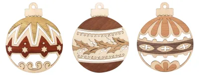 Imagen del producto de Adornos para árboles de Navidad, "bolas de Navidad", 19318