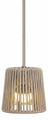 Immagine prodotto di Lampada a sospensione LED portatile con telecomando e batteria ricaricabile tramite USB, ideale per decorare interni ed esterni (color taupe)