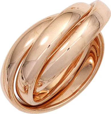 Produktbild von JOBO Damen Ring 585 Gold Rotgold Goldring Größe 58
