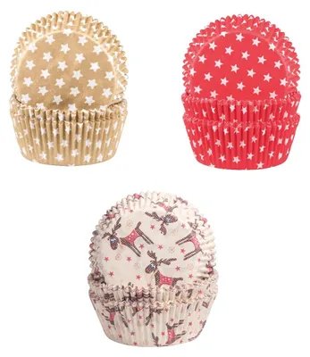 Muffinförmchen-Set Sterrennacht, 180 Stück, 5x5x2,5 cm